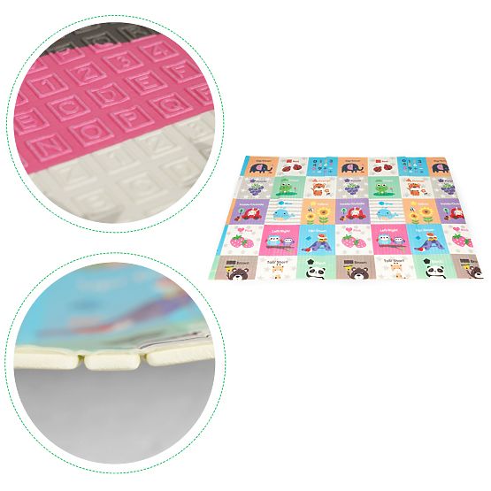 Foldable Double-Sided Foam Educational Mat Large Bag ECOTOYS