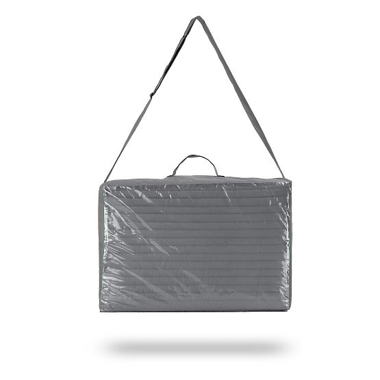 Foldable Portable Mattress Amio - 120x60 cm - Gray