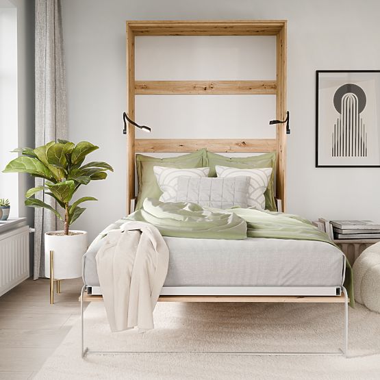 Folding Bed KOBI VERTO 120x200 Oak Artisan 1 pc