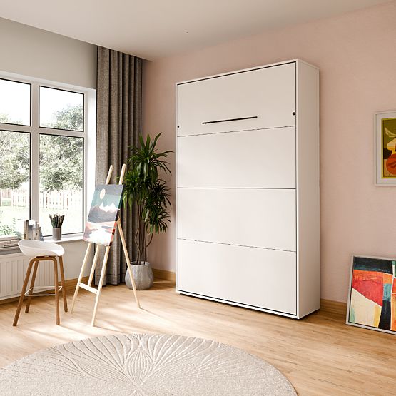 Folding Bed KOBI VERTO 140x200 White 1 pc