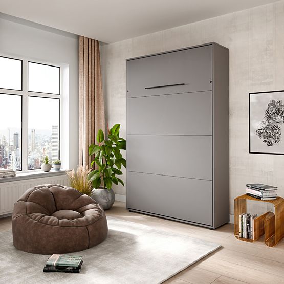 Folding Bed KOBI VERTO 160x200 Gray 1 pc