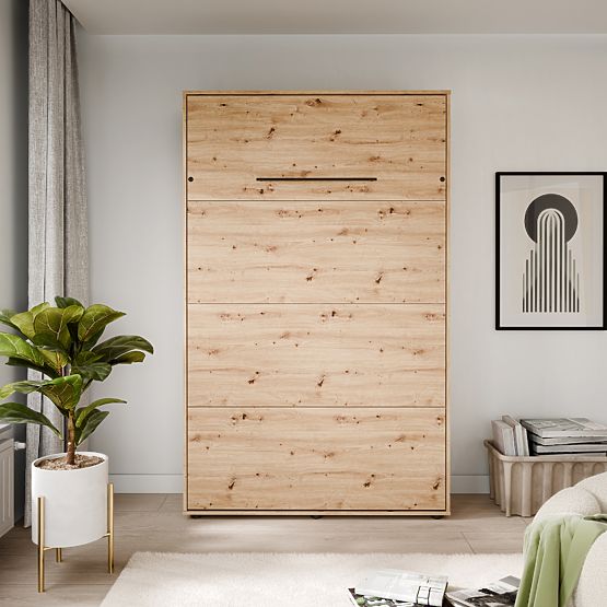 Folding Bed KOBI VERTO 160x200 Oak Artisan 1 pc