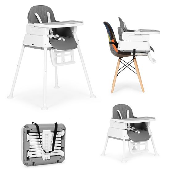 Folding Children's High Chair 3-in-1 ECOTOYS