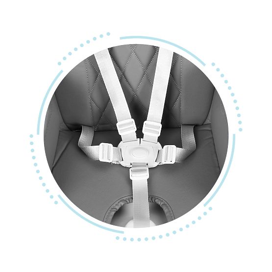 Folding Children's High Chair 3-in-1 ECOTOYS