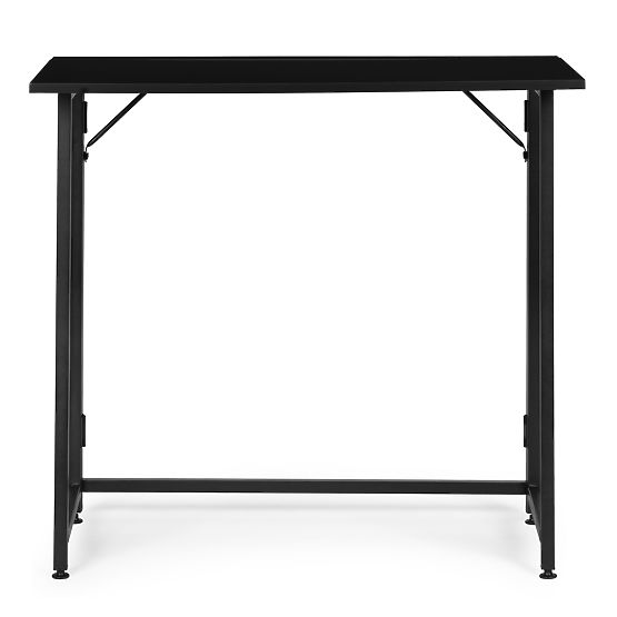 Folding Computer Desk 80x45 cm Laptop Table Black ModernHome