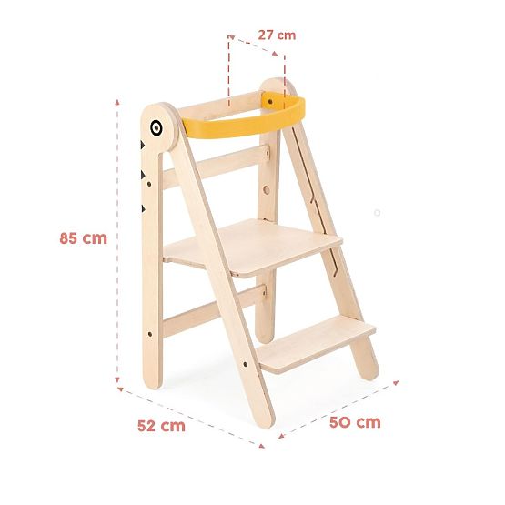 Folding learning tower Fold