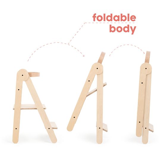 Folding learning tower Fold