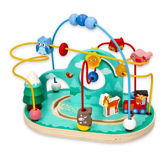 Educational Bead Maze - Forest Loop