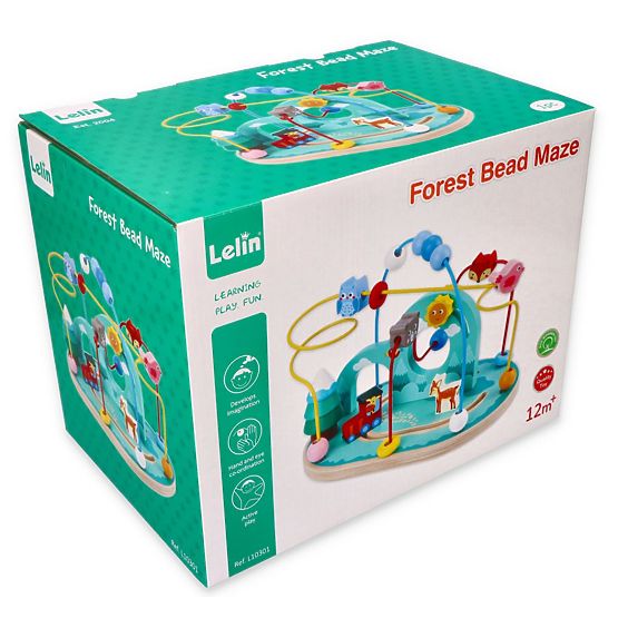 Educational Bead Maze - Forest Loop