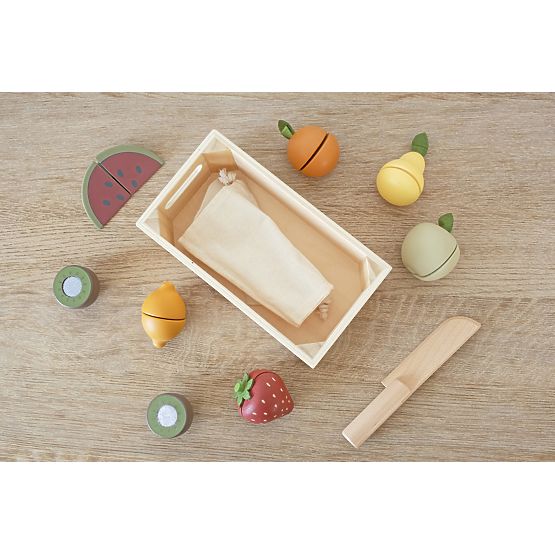 Fruiti - Wooden fruit - slicing