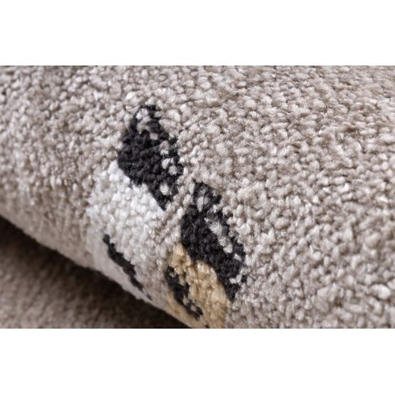 FUN Africa Children's Rug, Animals, Africa Beige