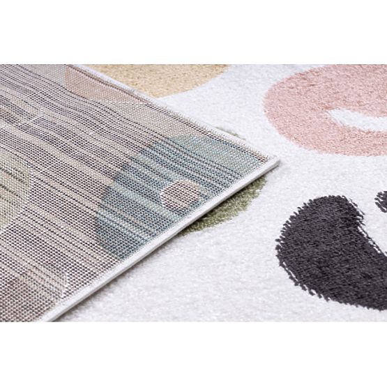 FUN Spots Carpet for Children, Cream Spots