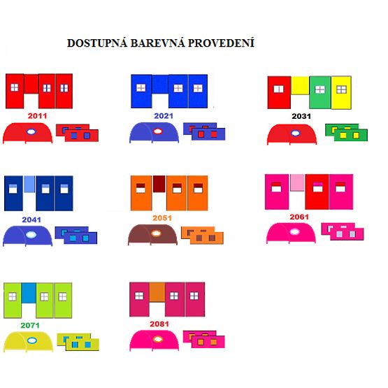 Gabi Mid Sleeper Bed with Tunnel and Storage Pockets - White