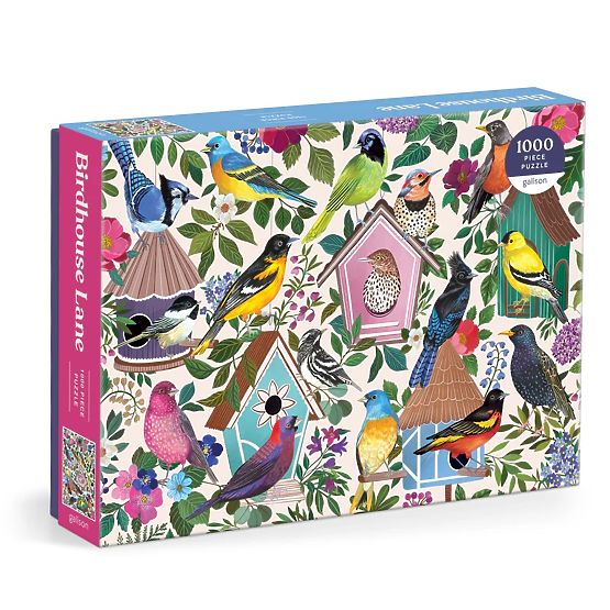 Galison Puzzle Bird World 1000 Pieces