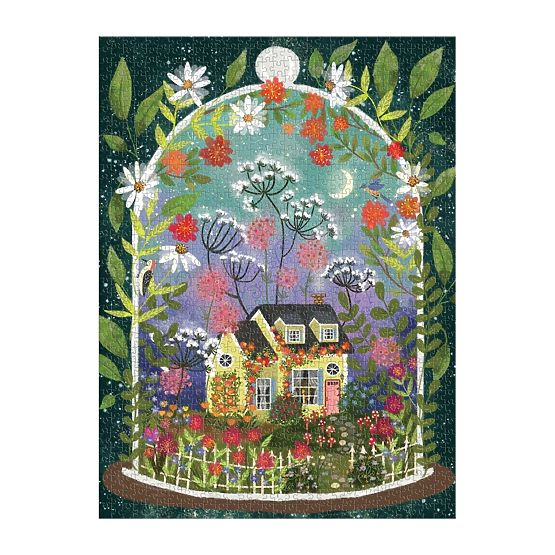 Galison Puzzle Blooming Garden Joy Laforme 1000 Pieces