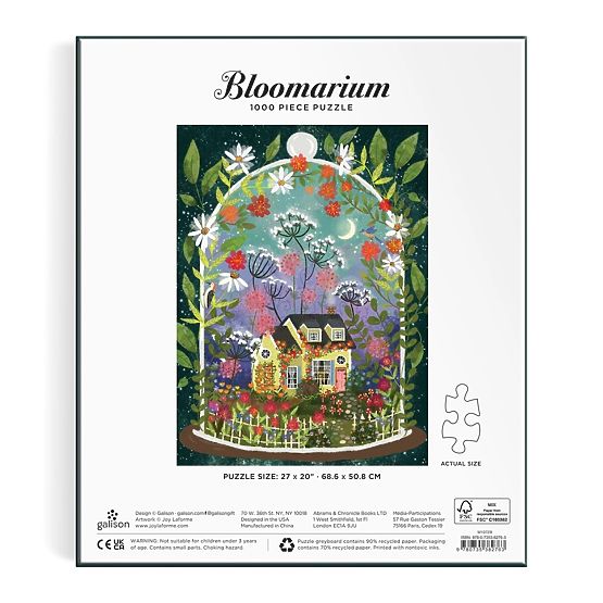 Galison Puzzle Blooming Garden Joy Laforme 1000 Pieces
