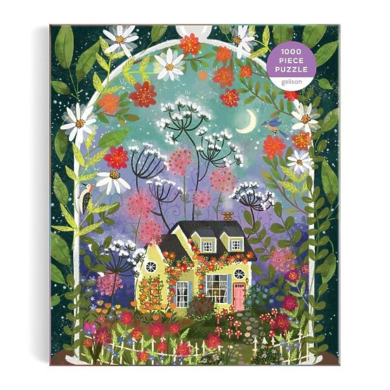 Galison Puzzle Blooming Garden Joy Laforme 1000 Pieces