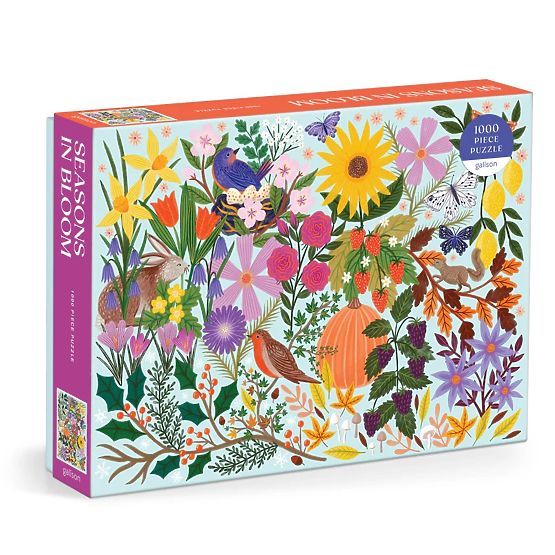 Galison Puzzle Seasons in Bloom 1000 Pieces