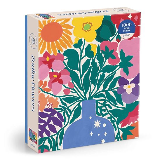 Galison Zodiac Flowers Puzzle 1000 Pieces