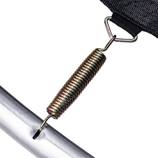 Garden Trampoline with External Net, Diameter 8 ft 244-252 cm + Ladder