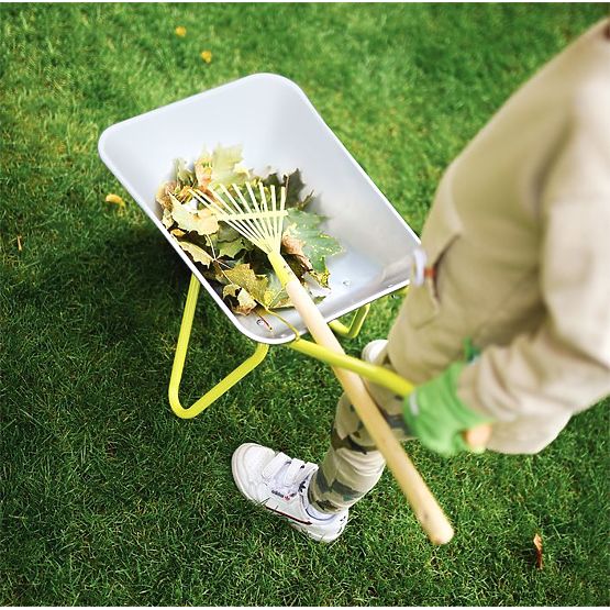 Gardener Set Wheelbarrow + Tools + Gloves