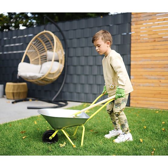 Gardener Set Wheelbarrow + Tools + Gloves