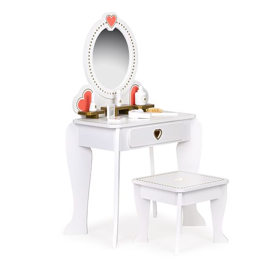 Girls dressing table with accessories
