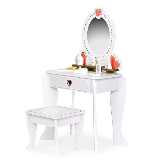 Girls dressing table with accessories