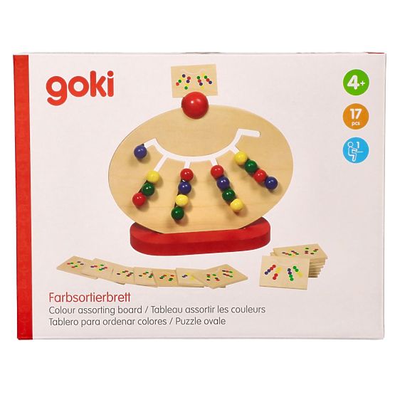 Goki Color Sorting Board Oval