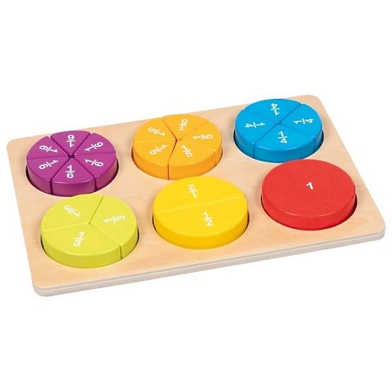 Goki Fractions Learning Puzzle for Counting