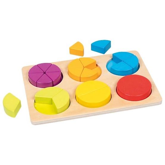 Goki Fractions Learning Puzzle for Counting
