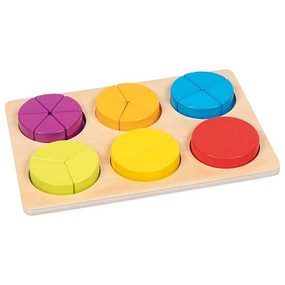 Goki Fractions Learning Puzzle for Counting