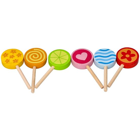 Goki Lollipops 6 Pieces