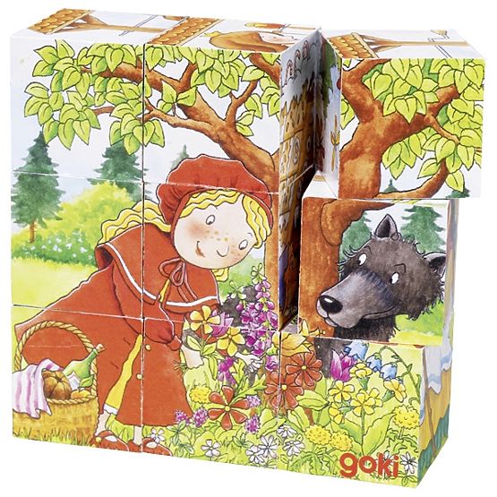 Goki Wooden Blocks Fairy Tales 9 pcs
