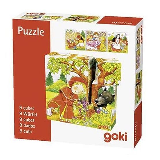 Goki Wooden Blocks Fairy Tales 9 pcs