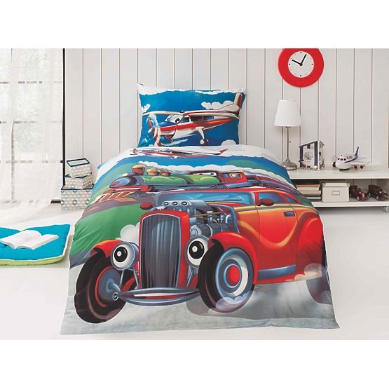 Grand Prix Children's Bedding Set