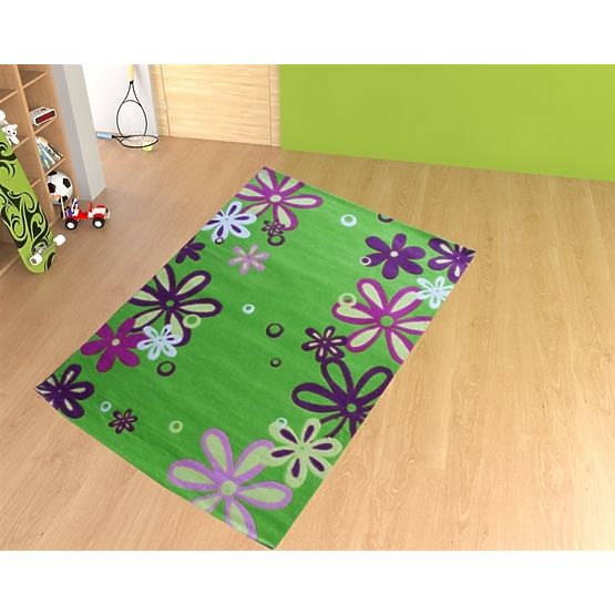 Green Meadow Children's Rug N