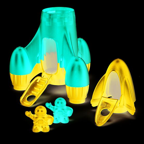 Green Toys Blue Rocket