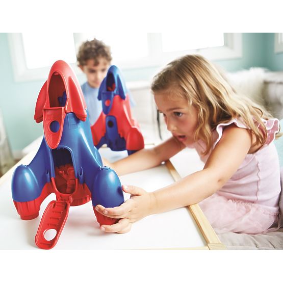 Green Toys Red Rocket