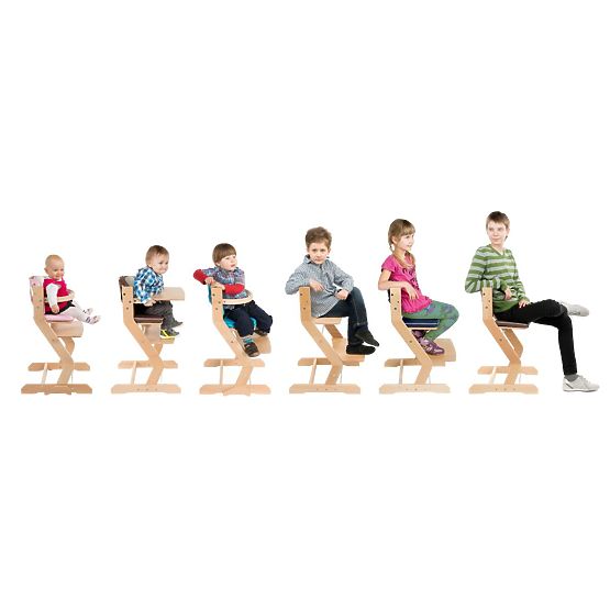 Growing chair Sissi - gray