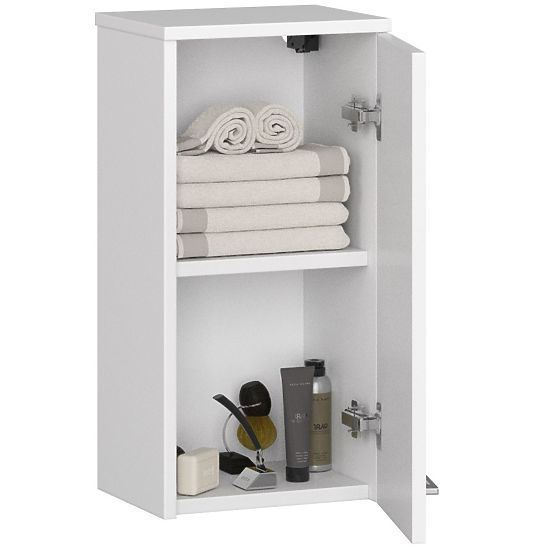 HANGING BATHROOM CABINET FIN W30 1D WHITE