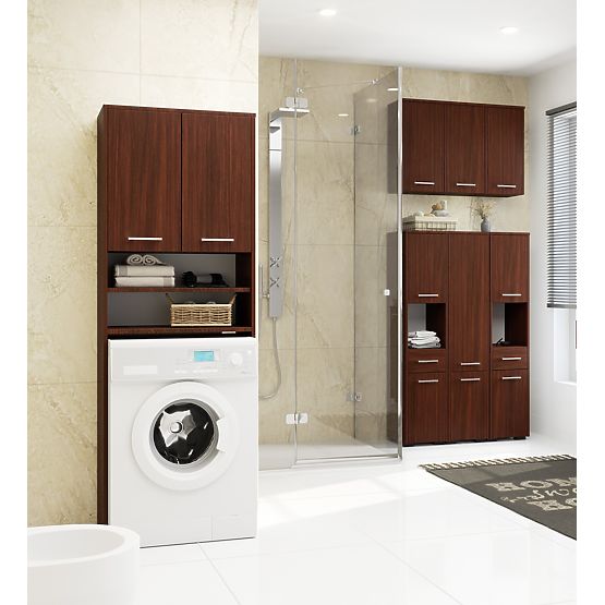 HANGING CABINET WIDTH 60 cm FIN 2D WENGE