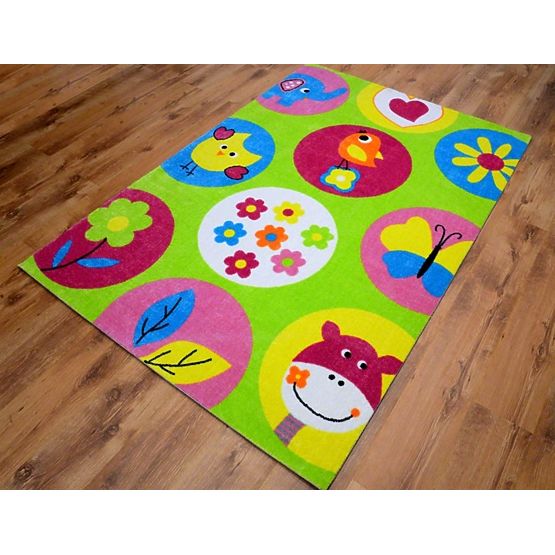 Happy Circles Children's Rug