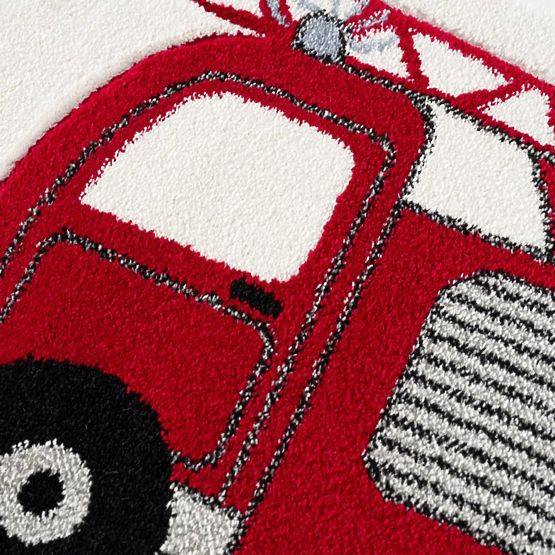 Happy Rugs children's carpet - fire truck