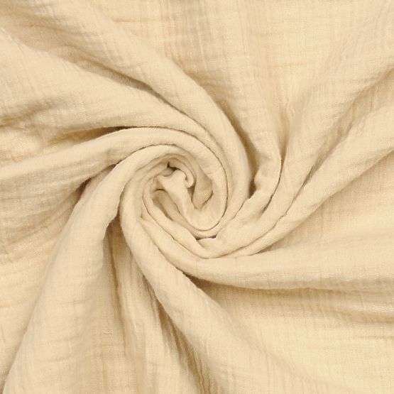 Heavens 3 Piece Muslin Bedding Set - Beige