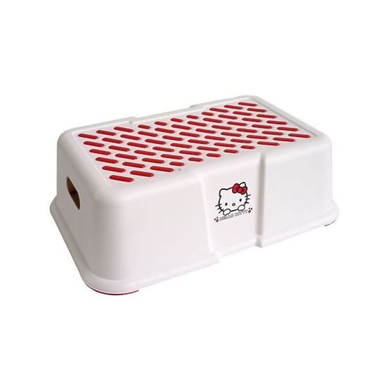Hello Kitty Step Stool - White
