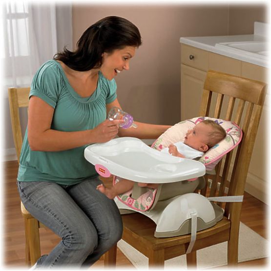 High Chair - Booster Seat - Pink