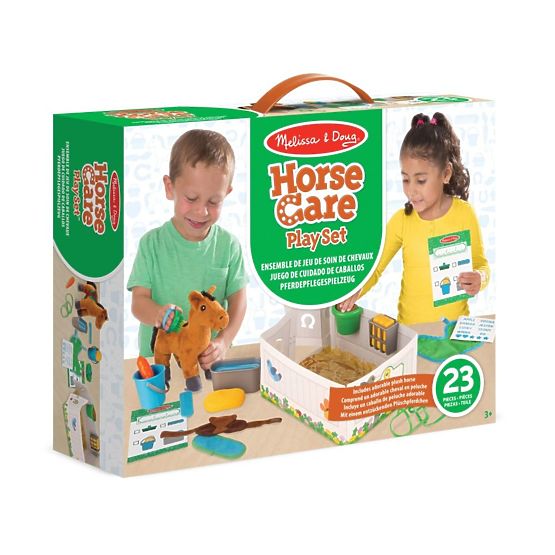 Horse care - play set