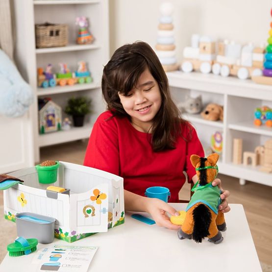 Horse care - play set