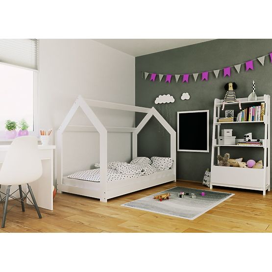 House Bed Stela 160 x 80 cm - White